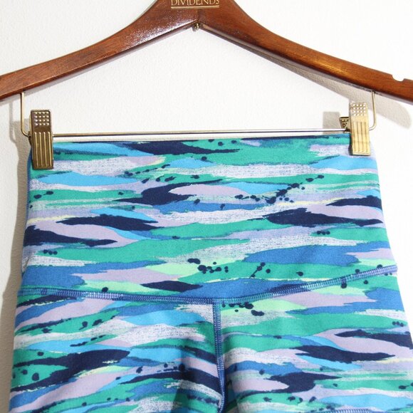 Lululemon Boogie Short (Roll Down) *Full-On Luon Seven Wonders Multi Size 4 - Picture 3 of 12
